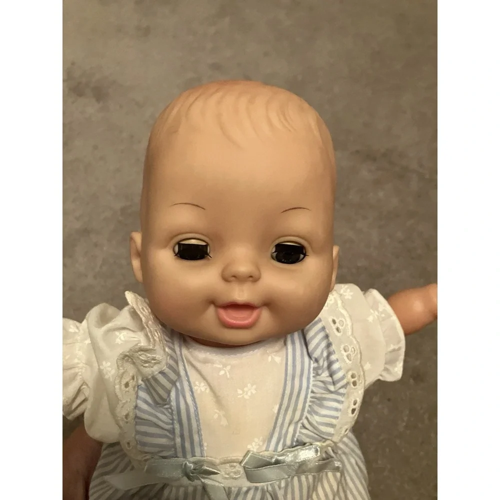 1990 Cititoy Rubber Head, Arms & Legs Baby Doll 9